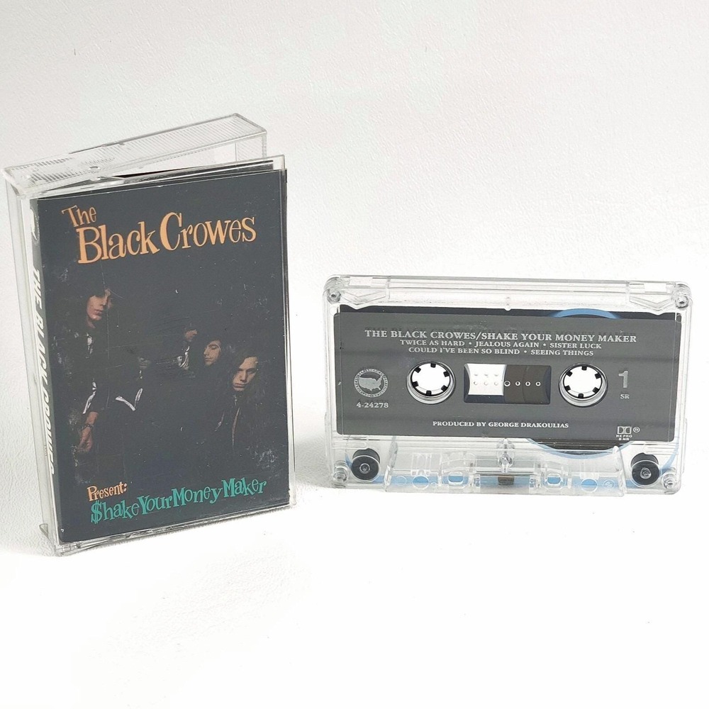 Black Crowes Shake Your Money Maker Cassette Rock Roll She Talks To Angels 1990s